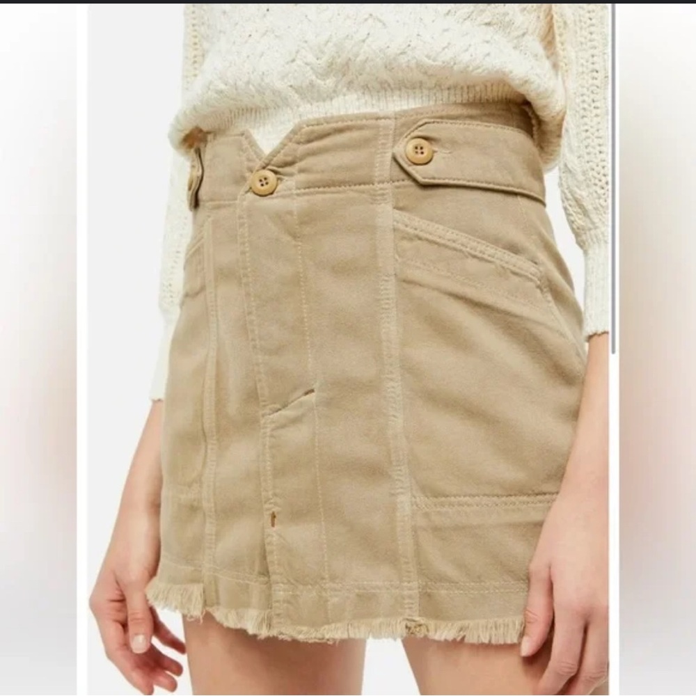 NWTS Free People Alpha Utility Skirt